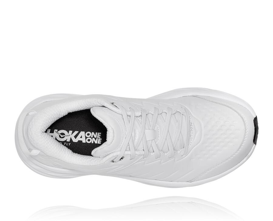 Tenis Hoka One One Hombre Blancos - Bondi Sr - SJFW68374